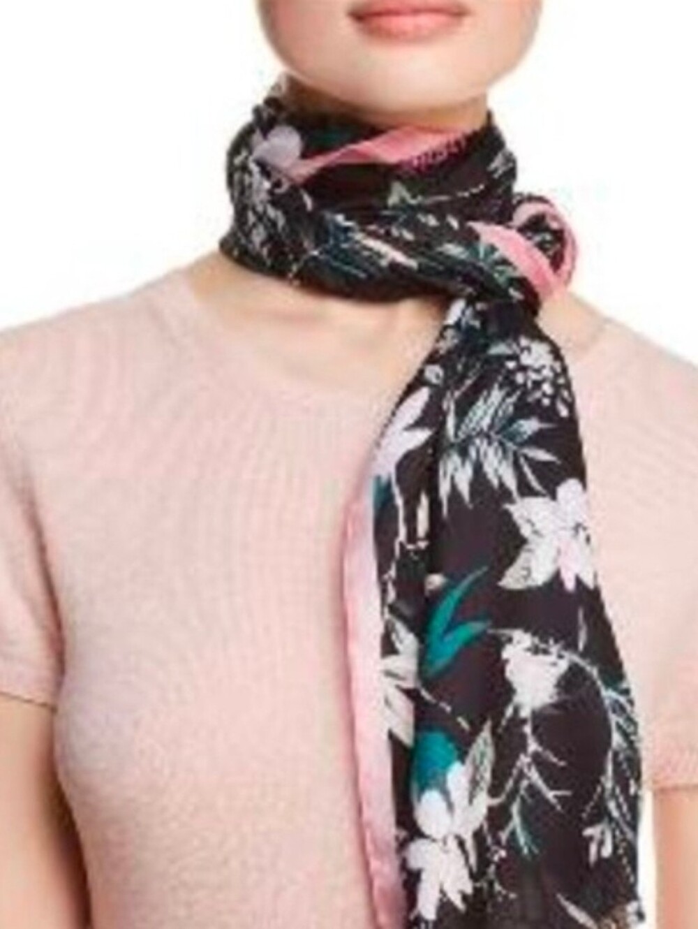 Kate Spade Botanical Floral Scarf
